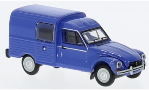 Citroen Acadiane 1/87 Brekina blu 1976 modellino in miniatura