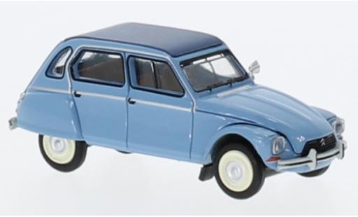 Citroen Dyane 1/87 Brekina blu clair 1976 modellino in miniatura