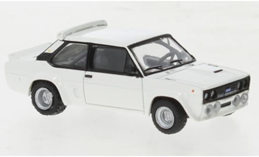 Fiat 131 1/87 Brekina Abarth bianco 1975 modellino in miniatura
