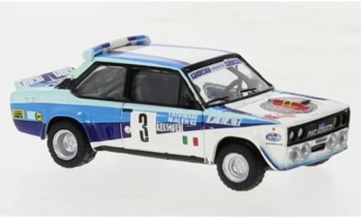 Fiat 131 1/87 Brekina Abarth No.3 1980 modellino in miniatura