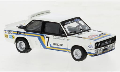 Fiat 131 1/87 Brekina Abarth No.7 Svenska Monte Carlo 1980 modellino in miniatura