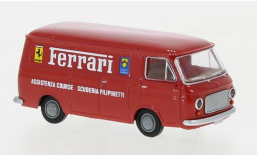 Fiat 238 1/87 Brekina fourgon Filipinetti - Ferrari 1966 modellino in miniatura