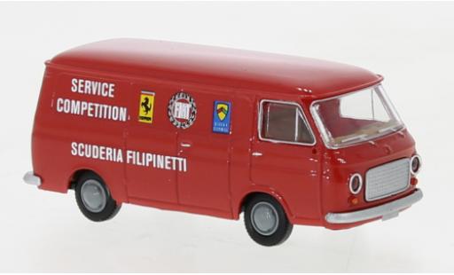 Fiat 238 1/87 Brekina fourgon Filipinetti Service 1966 modellino in miniatura