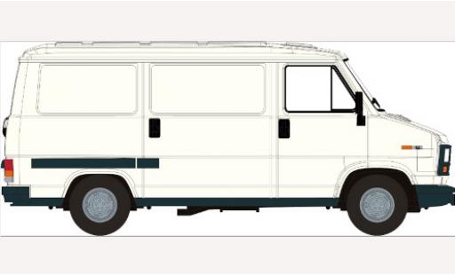 Fiat Ducato 1/87 Brekina fourgon bianco 1982 modellino in miniatura