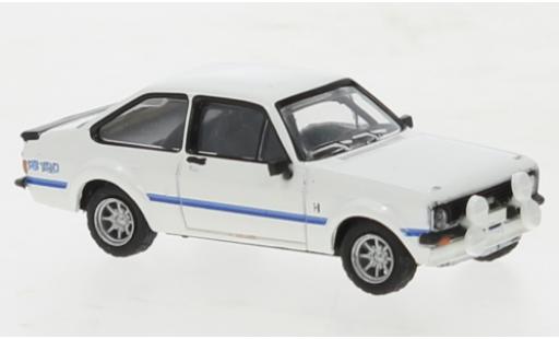 Ford Escort 1/87 Brekina RS 1800 bianco 1976 modellino in miniatura