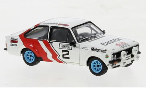 Ford Escort 1/87 Brekina RS 1800 No.2 Rallye Monte Carlo 1979 modellino in miniatura