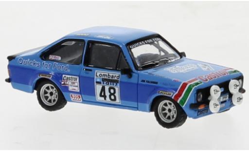 Ford Escort 1/87 Brekina RS 1800 No.48 Rallye RAC Lombard 1980 modellino in miniatura