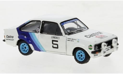 Ford Escort 1/87 Brekina RS 1800 No.5 Rallye Monte Carlo 1979 modellino in miniatura