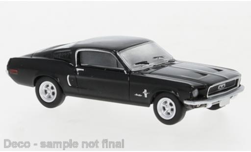 Ford Mustang 1/87 Brekina Fastback nero 1968 modellino in miniatura