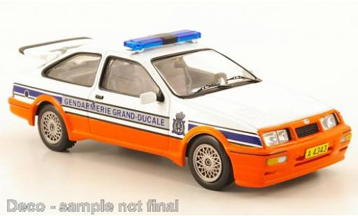 Ford Sierra 1/87 Brekina RS Cosworth Gendamerie (LU) 1988 modellino in miniatura