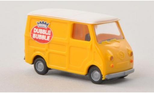 Goggomobil TL 1/87 Brekina Glas fourgon Dubble Bubble modellino in miniatura