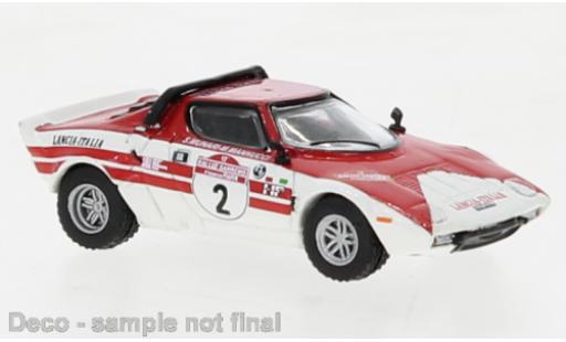 Lancia Stratos 1/87 Brekina HF No.2 Rallye San Remo 1974 modellino in miniatura