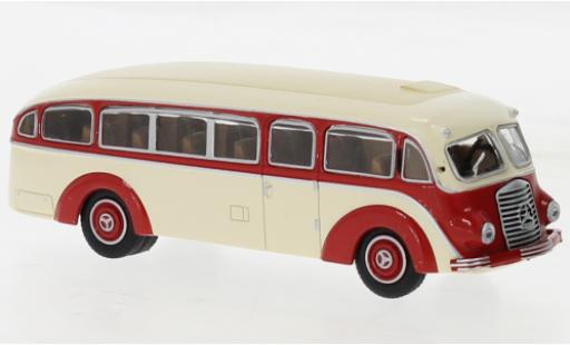Mercedes CLA 1/87 Brekina LO 3500 beige clair/rosso 1936 modellino in miniatura