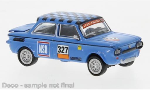 NSU TTS 1/87 Brekina blu Sport 1966 modellino in miniatura