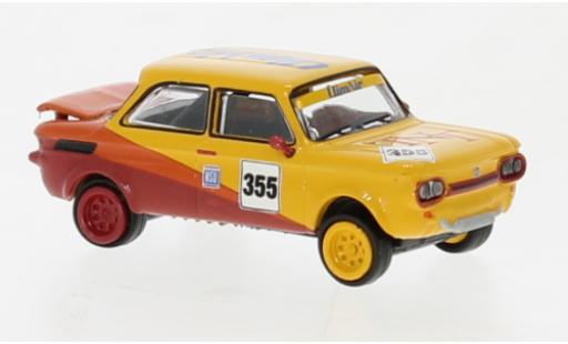 NSU TTS 1/87 Brekina giallo/rosso Sport 1966 modellino in miniatura