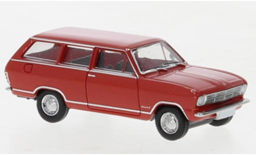 Opel Kadett 1/87 Brekina B Caravan rosso 1965 modellino in miniatura