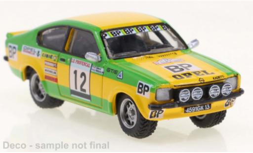 Opel Kadett 1/87 Brekina C GT/E No.12 Tour de Corse 1976 modellino in miniatura