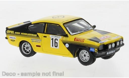 Opel Kadett 1/87 Brekina C GT/E No.16 Rallye Monte Carlo 1976 modellino in miniatura