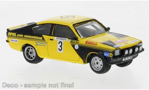 Opel Kadett 1/87 Brekina C GT/E No.3 Rallye Monte Carlo 1976 modellino in miniatura