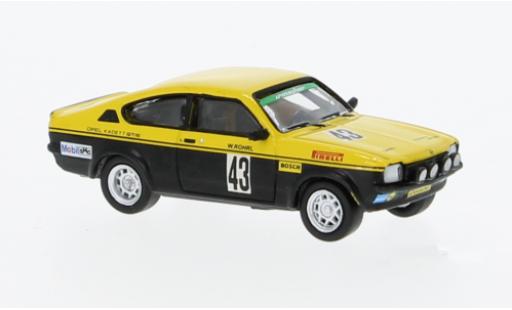 Opel Kadett 1/87 Brekina C GT/E No.43 Allemand Rallye Championnat 1976 modellino in miniatura