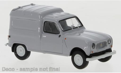 Renault 4 1/87 Brekina R Fourgonnette grigio 1961 modellino in miniatura
