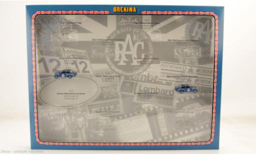 Ford Escort 1/87 Brekina Set Start-Set RS 1800 Rallye RAC Lombard modellino in miniatura