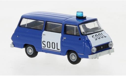 Skoda 1203 1/87 Brekina bus blu SOOL 1969 modellino in miniatura