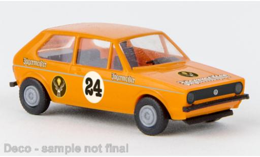 Volkswagen Golf 1/87 Brekina I Jägermeister 1974 modellino in miniatura