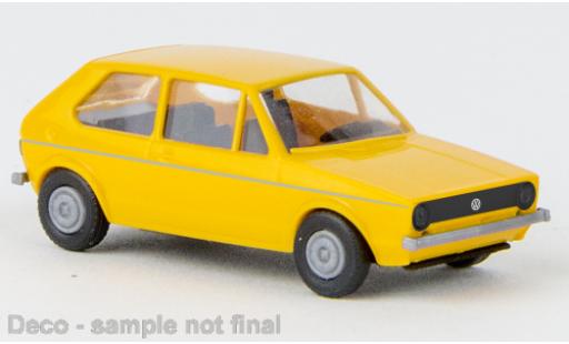 Volkswagen Golf 1/87 Brekina I orange 1974 modellino in miniatura