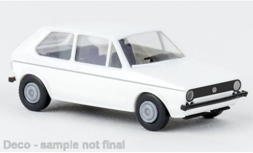 Volkswagen Golf 1/87 Brekina I bianco 1974 modellino in miniatura