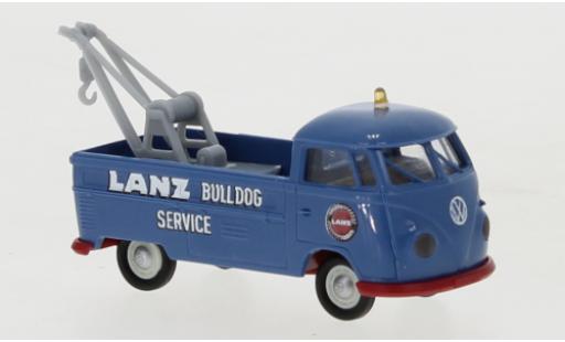 Volkswagen T1 1/87 Brekina b dépanneuse Lanz Bulldog 1960 modellino in miniatura