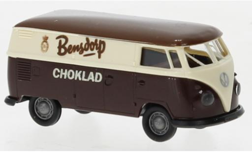 Volkswagen T1 1/87 Brekina b fourgon Bensdorp Choklad (S) 1960 modellino in miniatura