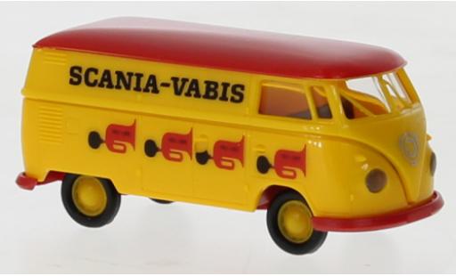 Volkswagen T1 1/87 Brekina b fourgon Scania Scania Vabis 1960 modellino in miniatura
