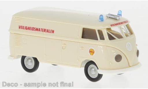 Volkswagen T1 1/87 Brekina b fourgon S Veiligheidsmaterialen 1960 modellino in miniatura