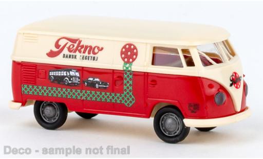 Volkswagen T1 1/87 Brekina b fourgon Tekno (DK) 1960 modellino in miniatura
