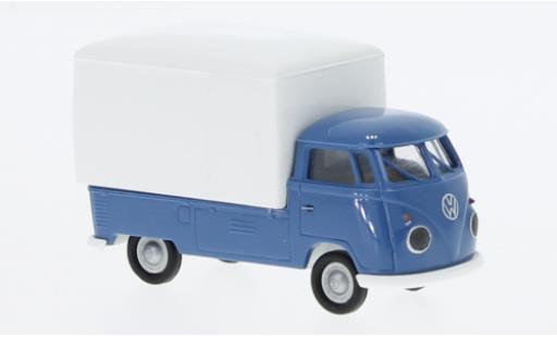 Volkswagen T1 1/87 Brekina b Großraum-wagon conteneur blu/bianco 1960 modellino in miniatura
