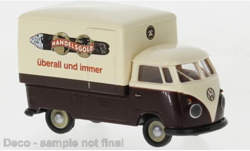 Volkswagen T1 1/87 Brekina b Großraum-wagon conteneur grossiste d'or grossiste d'or 1960 modellino in miniatura