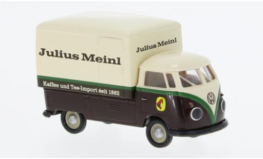 Volkswagen T1 1/87 Brekina b Großraum-wagon conteneur Julius Meinl 1960 modellino in miniatura