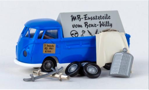Volkswagen T1 1/87 Brekina b plateforme Benz Willy 1960 modellino in miniatura