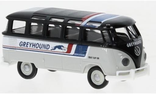 Volkswagen T1 1/87 Brekina b Samba Greyhound 1960 modellino in miniatura