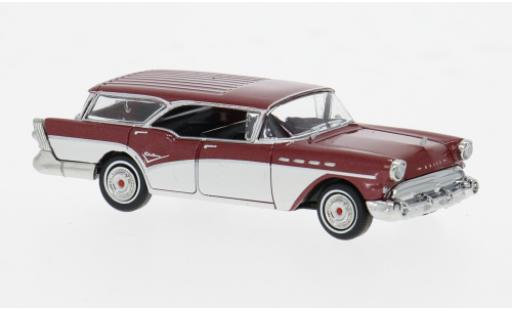 Buick Century 1/87 Brekina Caballero metallise rot/weiss 1957 1:87 modellino in miniatura