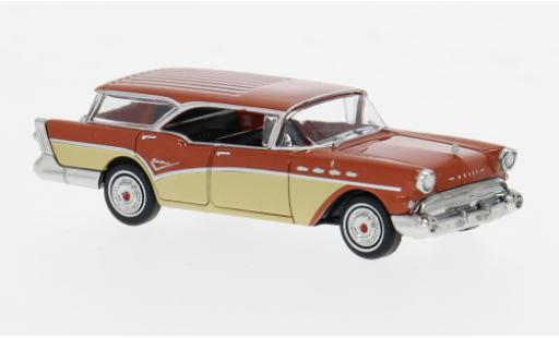 Buick Century 1/87 Brekina Caballero metallise orange/beige 1957 1:87 modellino in miniatura