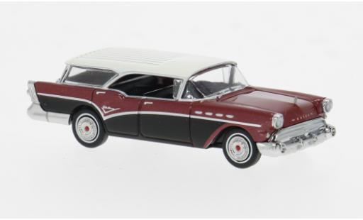 Buick Century 1/87 Brekina Caballero metallise rot/schwarz 1957 1:87 modellino in miniatura