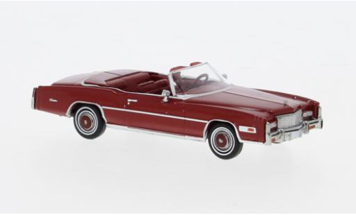 Cadillac Eldorado 1/87 Brekina Cabriolet rot 1976 1:87 modellino in miniatura