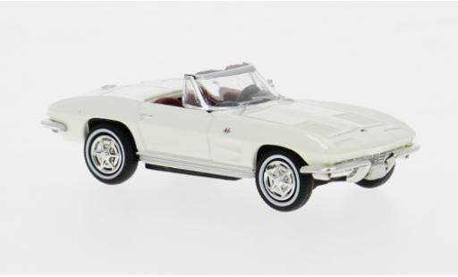Chevrolet Corvette 1/87 Brekina C2 Cabrio weiss 1962 1:87 modellino in miniatura