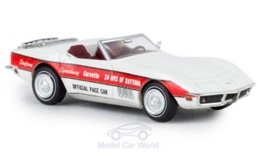 Chevrolet Corvette 1/87 Brekina C3 Cabrio Pace Car 1967 modellino in miniatura