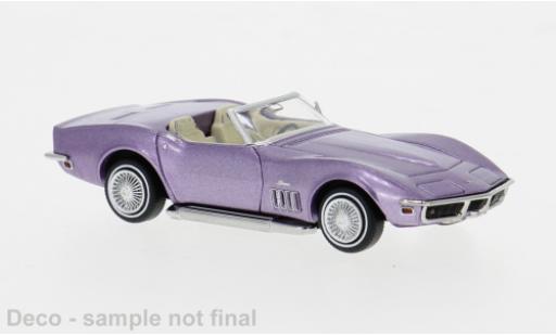 Chevrolet Corvette 1/87 Brekina C3 violett 1967 1:87 modellino in miniatura