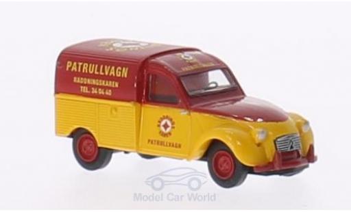 Citroen 2CV 1/87 Brekina AZU Patrullvagn (S) modellino in miniatura