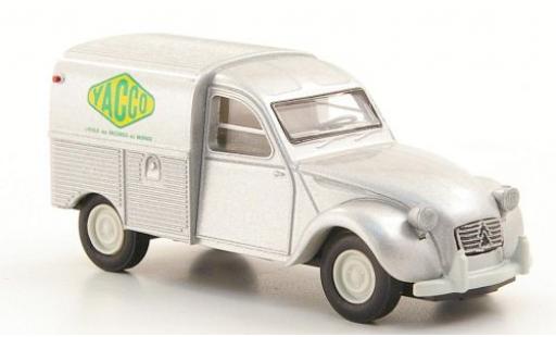Citroen 2CV 1/87 Brekina Fourgonette Yacco modellino in miniatura