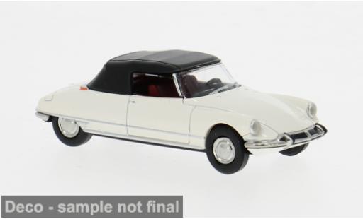 Citroen DS 1/87 Brekina 19 Cabriolet weiss 1963 1:87 modellino in miniatura